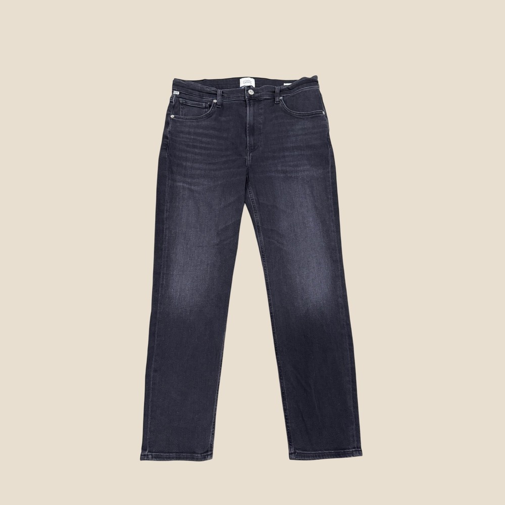 Citizens of Humanity Isola Slim Premium Vintage Faded Black Charcoal Jeans